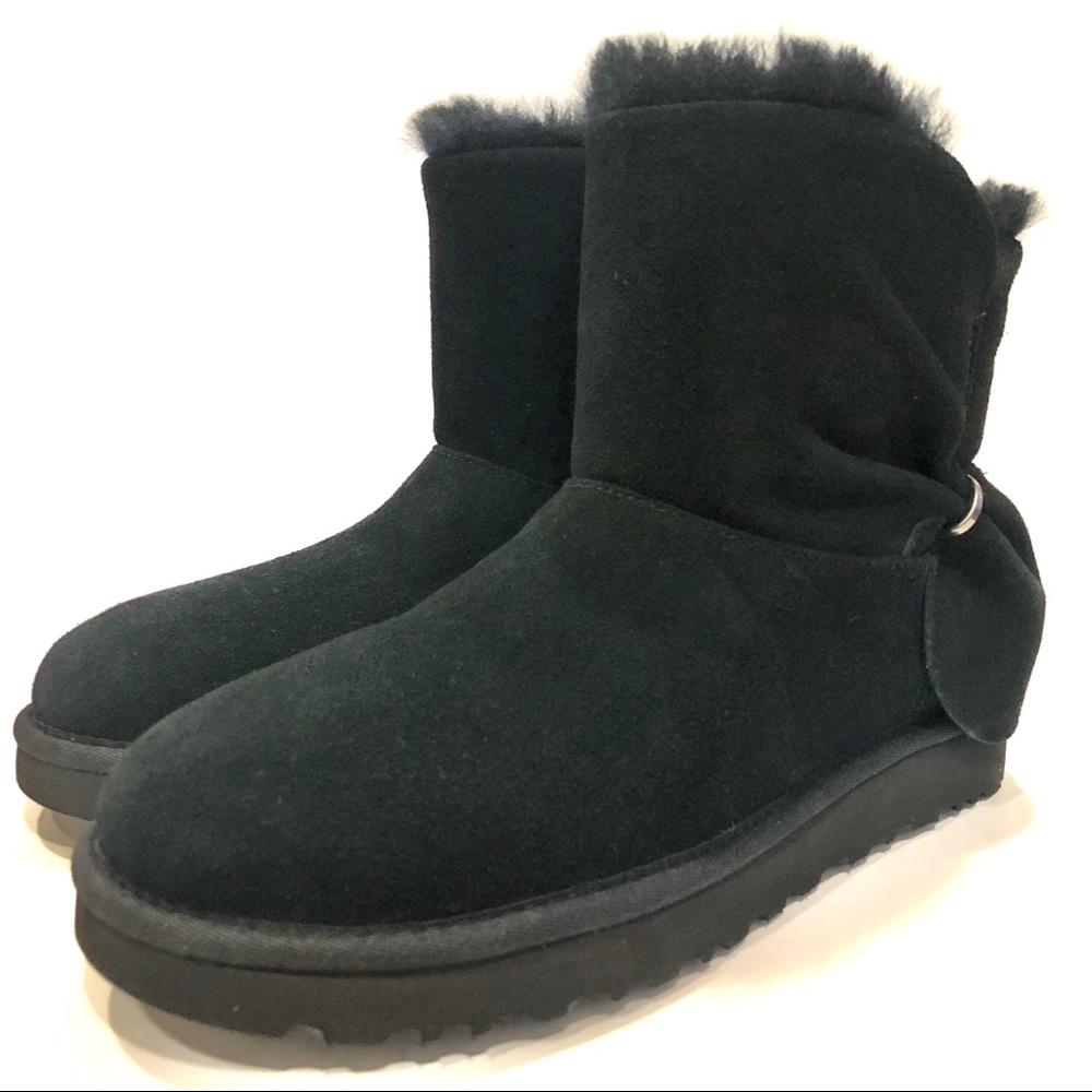 UGG Mini Twist Genuine Shearling Lined Bootie S8